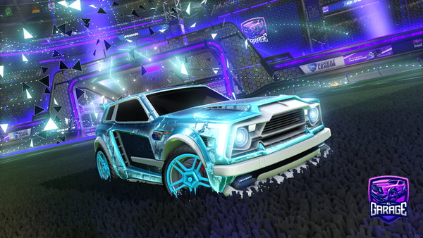 A Rocket League car design from PurpleToxix
