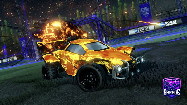 A Rocket League car design from Chazz10