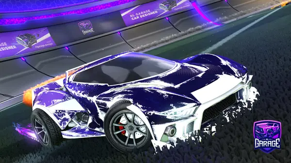 A Rocket League car design from M4GMaR