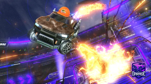 A Rocket League car design from Fry10ingBurg