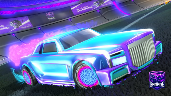 A Rocket League car design from TatemLA007