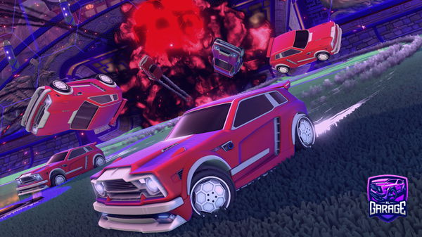 A Rocket League car design from SXTYRS
