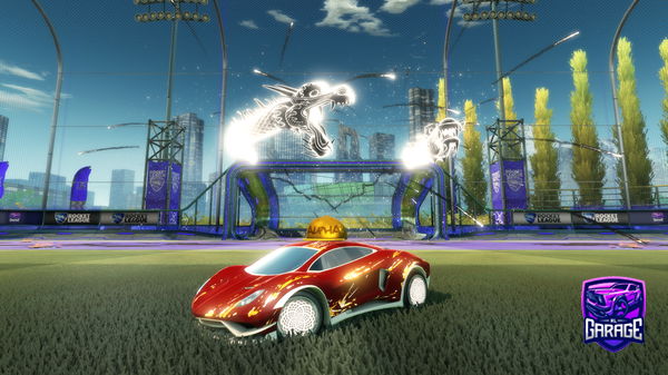 A Rocket League car design from RagingGranny