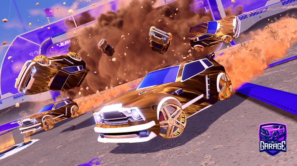 A Rocket League car design from EyeAmRichB