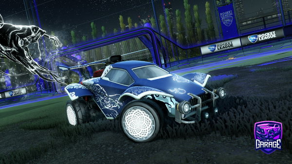 A Rocket League car design from Hilikebyeha123