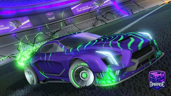 A Rocket League car design from Durumm