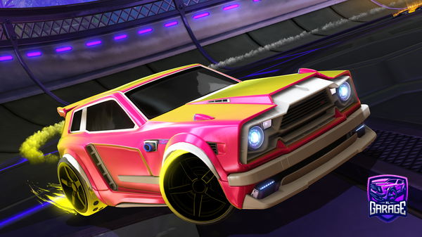 A Rocket League car design from H_T