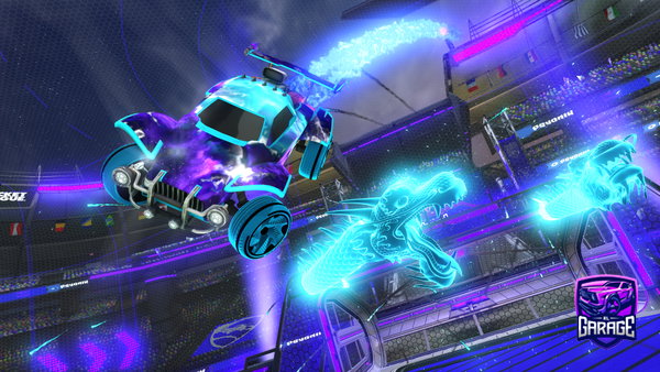 A Rocket League car design from NotoriousTUB49