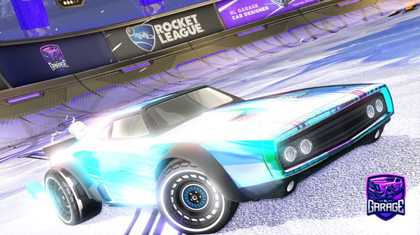 A Rocket League car design from FullWarrior