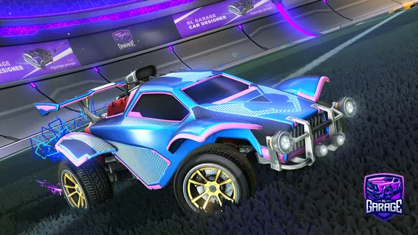 A Rocket League car design from Shooteo2313