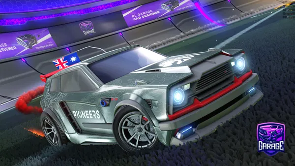 A Rocket League car design from happychappyohio