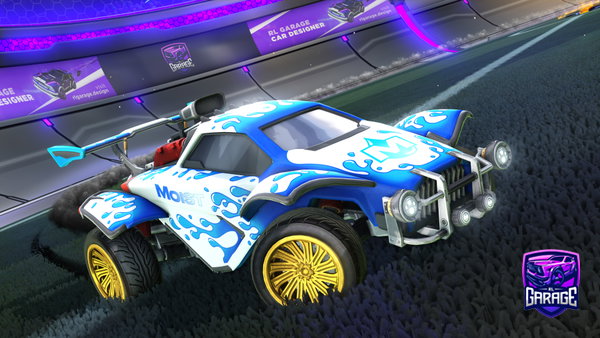 A Rocket League car design from trades111111111111
