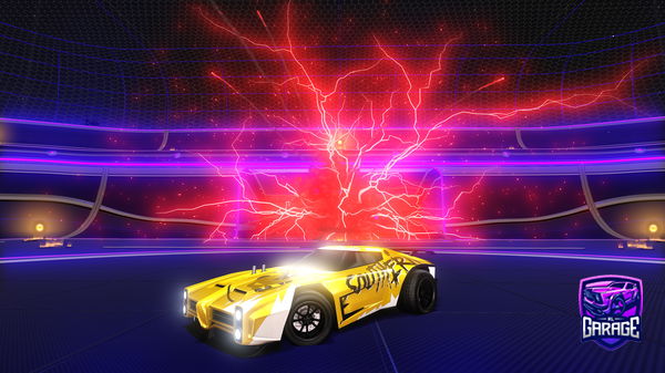 A Rocket League car design from satjre