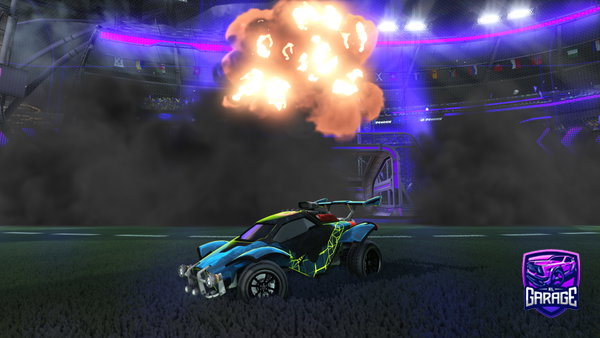 A Rocket League car design from zCioul