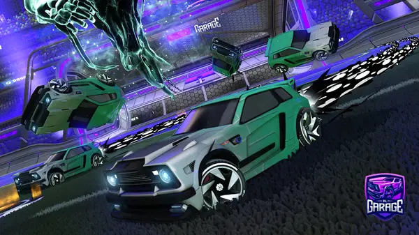 A Rocket League car design from CyberViper