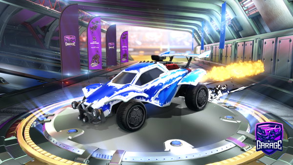 A Rocket League car design from kappafrmda
