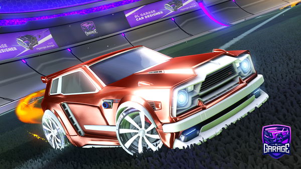 A Rocket League car design from Tensory