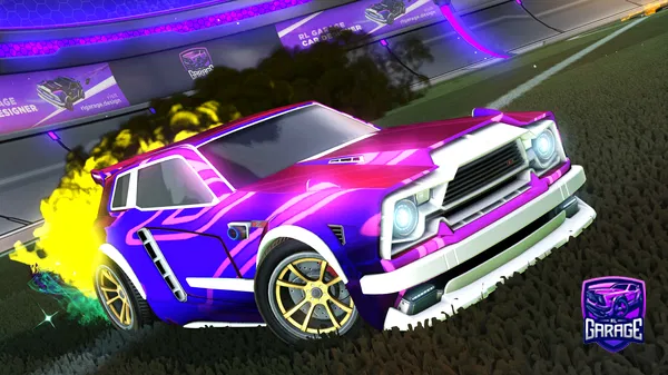A Rocket League car design from RYZE_Vitql