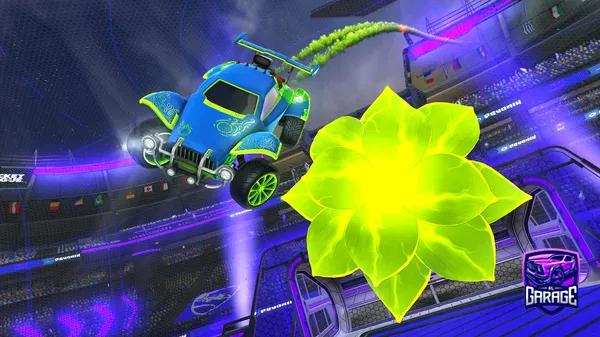 A Rocket League car design from Mango_1908