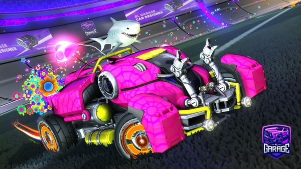 A Rocket League car design from MrUnicorn888