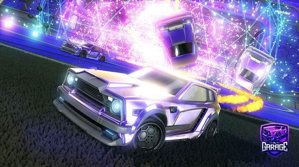 A Rocket League car design from NessCaffee