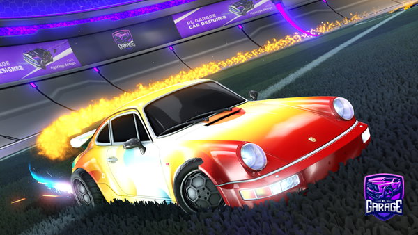 A Rocket League car design from OSM_RLR