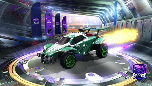 A Rocket League car design from AYMCrocs