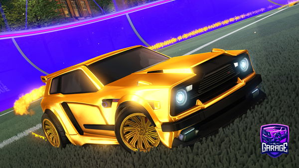 A Rocket League car design from MSereSM