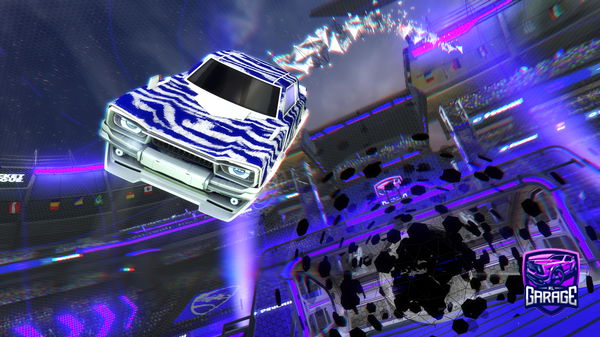 A Rocket League car design from Xvlada16