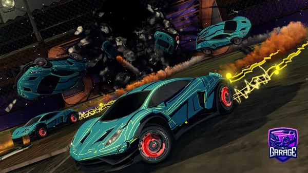A Rocket League car design from Shooteo2313