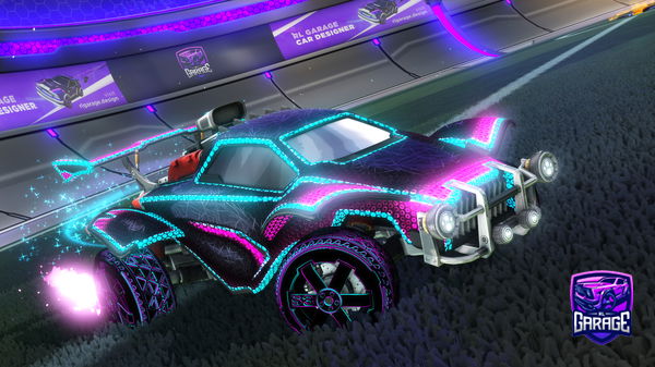 A Rocket League car design from OryBoy