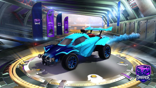 A Rocket League car design from IsolatedDoor7805