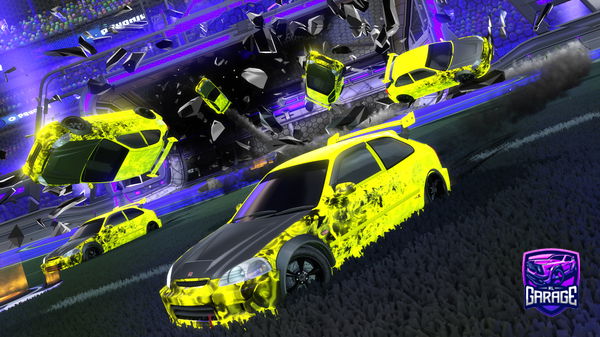 A Rocket League car design from CheesyOregano