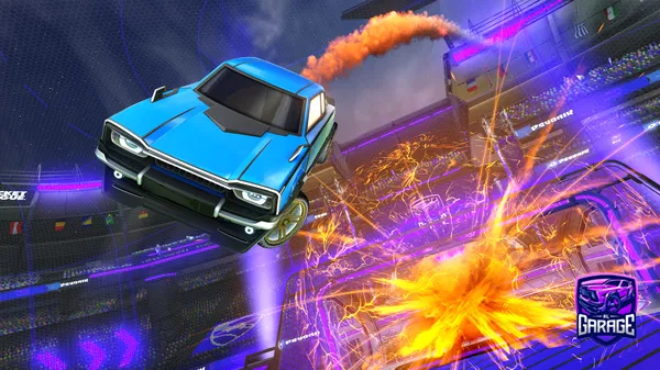 A Rocket League car design from ExtremeCT68