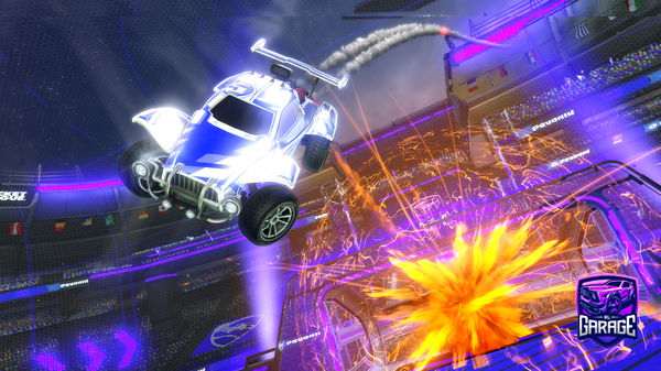 A Rocket League car design from Jaime_023