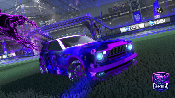 A Rocket League car design from poisonplanet809