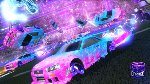 A Rocket League car design from fazefgkay