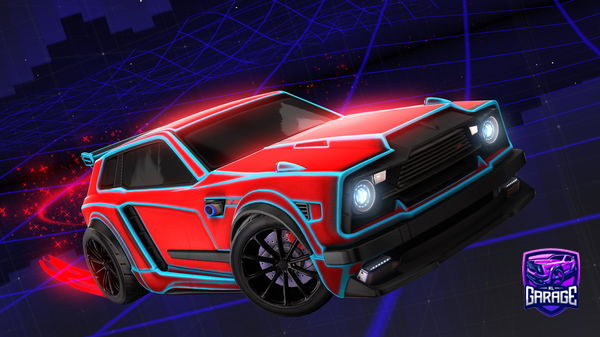 A Rocket League car design from Tse_Tung_Lee