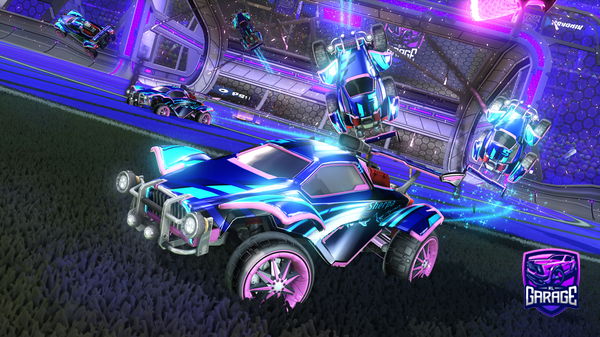 A Rocket League car design from Hey4093