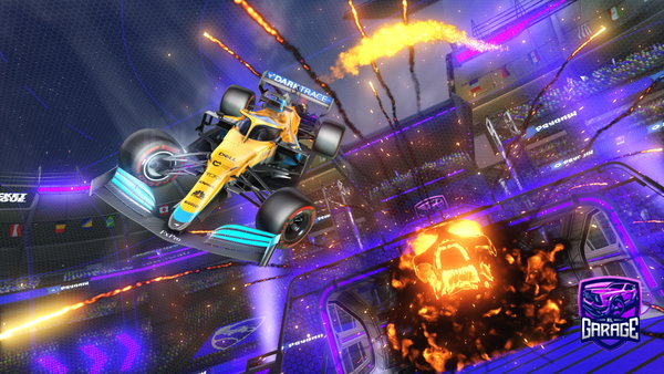 A Rocket League car design from ROCKY2503