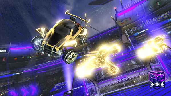 A Rocket League car design from TwitchJoselu315