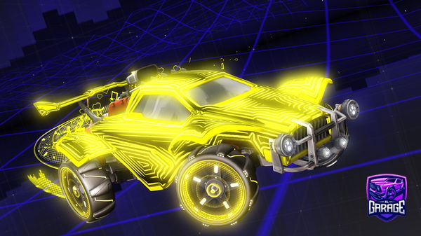 A Rocket League car design from bluewarriorjake