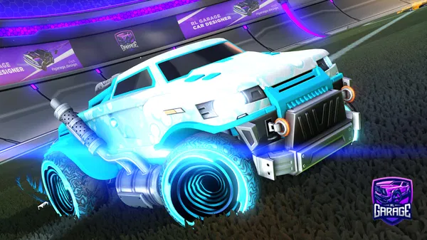 A Rocket League car design from Anasspeed