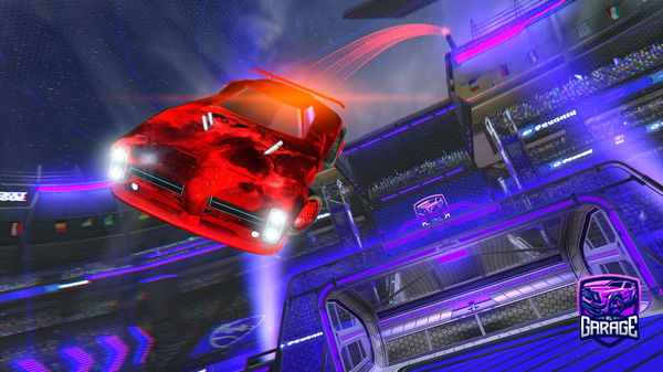 A Rocket League car design from Tides2007