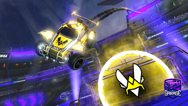 A Rocket League car design from Cjpeddy69