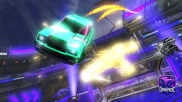 A Rocket League car design from Axran10