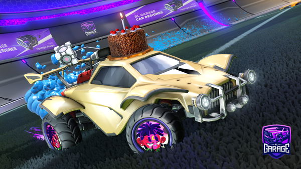 A Rocket League car design from DeadRoast