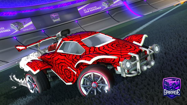 A Rocket League car design from GHXSTFVCE