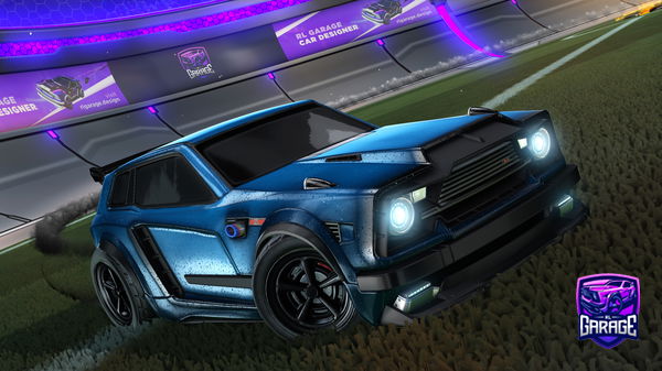 A Rocket League car design from BtoXXX