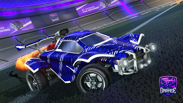 A Rocket League car design from HADES31